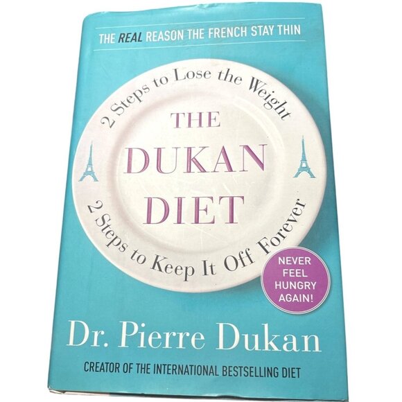 The Dukan Diet Book By Dr. Pierre Dukan New Hardcover Jacket - Picture 1 of 7